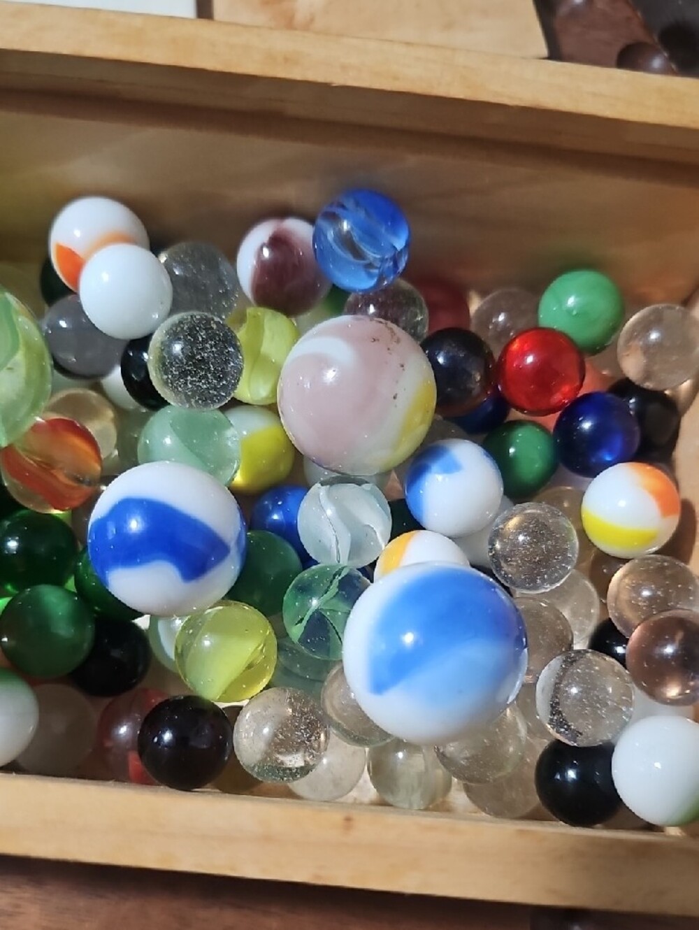 Great American Marble Company Assorted Vintage Marbles - Multicolor - Picture 2 of 10